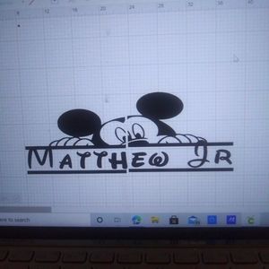 Personalized wall decal